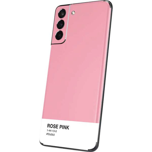 Rose Pink Color Palette Galaxy S21 5G Skin