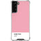 Rose Pink Color Palette Galaxy S21 FE Clear Case