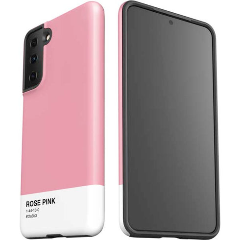 Rose Pink Color Palette Galaxy S21 FE Pro Case
