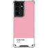Rose Pink Color Palette Galaxy S21 Ultra 5G Clear Case