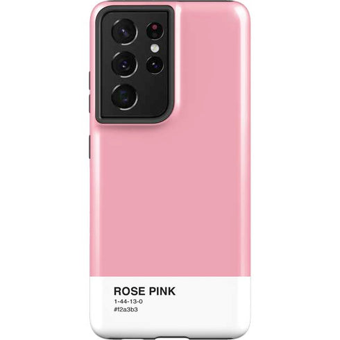 Rose Pink Color Palette Galaxy S21 Ultra 5G Pro Case