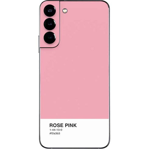 Rose Pink Color Palette Galaxy S22 Plus Skin