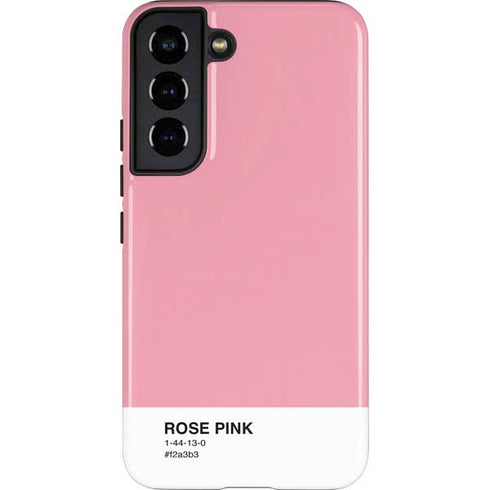 Rose Pink Color Palette Galaxy S22 Pro Case