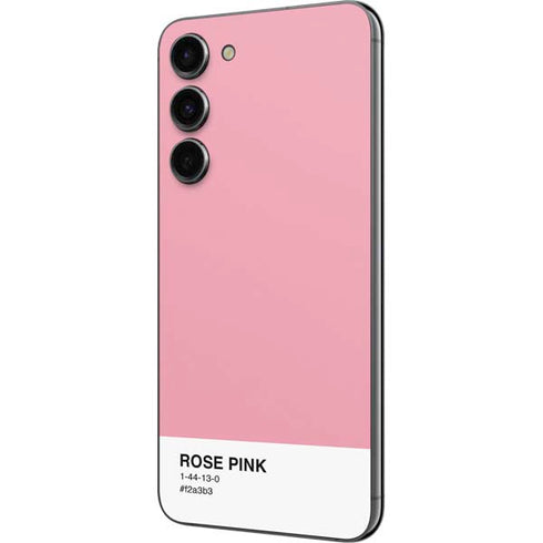 Rose Pink Color Palette Galaxy S23 Plus Skin