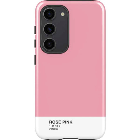 Rose Pink Color Palette Galaxy S23 Pro Case