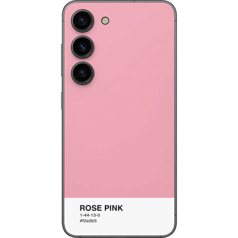 Rose Pink Color Palette Galaxy S23 Skin