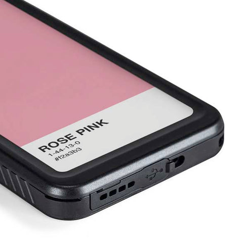 Rose Pink Color Palette Galaxy S23 Waterproof Case