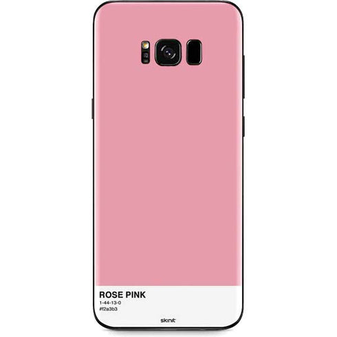 Rose Pink Color Palette Galaxy S8 Skin