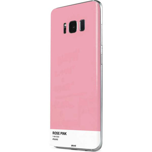 Rose Pink Color Palette Galaxy S8 Skin