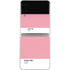 Rose Pink Color Palette Galaxy Z Flip3 5G Skin
