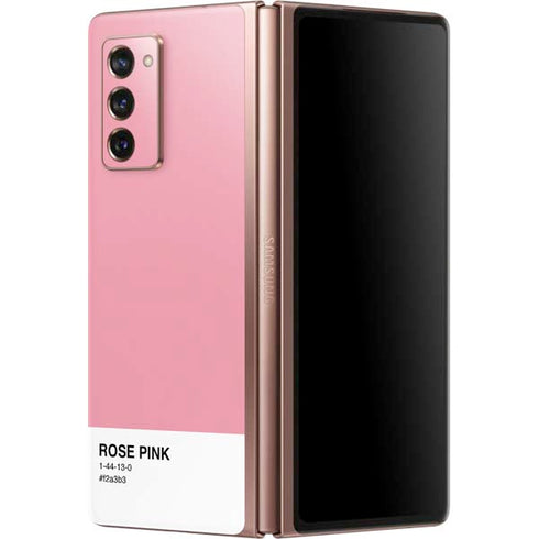 Rose Pink Color Palette Galaxy Z Fold2 5G Skin