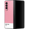 Rose Pink Color Palette Galaxy Z Fold3 5G Skin