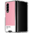 Rose Pink Color Palette Galaxy Z Fold4 5G Clear Case