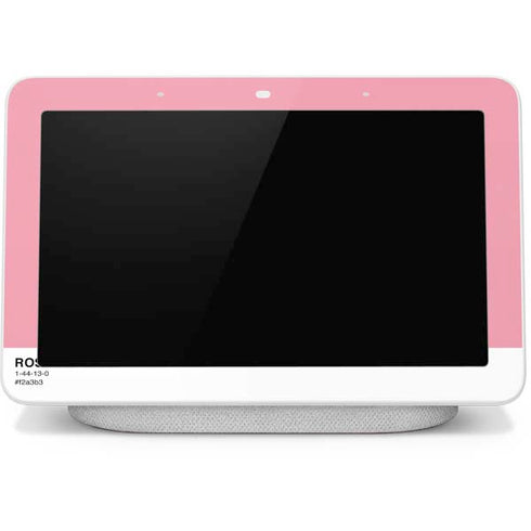 Rose Pink Color Palette Google Home Hub Skin