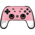 Rose Pink Color Palette Google Stadia Controller Skin