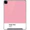 Rose Pink Color Palette iPad Pro 12.9in (2020) Clear Case