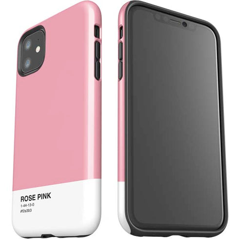 Rose Pink Color Palette iPhone 11 Impact Case