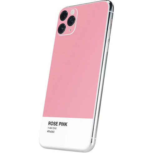 Rose Pink Color Palette iPhone 11 Pro Max Skin