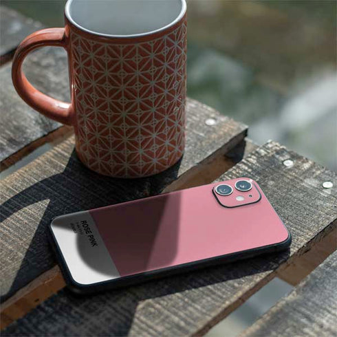 Rose Pink Color Palette iPhone 11 Skin