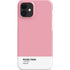Rose Pink Color Palette iPhone 12 Mini Lite Case