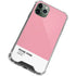 Rose Pink Color Palette iPhone 12 Pro Clear Case