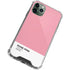 Rose Pink Color Palette iPhone 12 Pro Max Clear Case