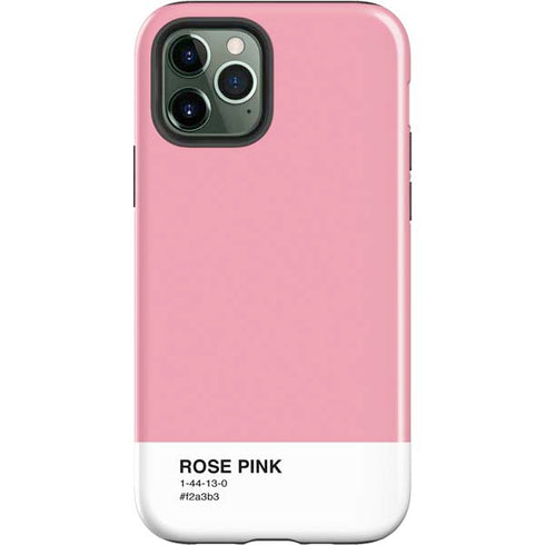 Rose Pink Color Palette iPhone 12 Pro Max Impact Case