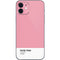Rose Pink Color Palette iPhone 12 Skin