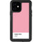 Rose Pink Color Palette iPhone 12 Waterproof Case