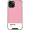 Rose Pink Color Palette iPhone 13 Mini Clear Case