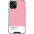 Rose Pink Color Palette iPhone 14 Plus Clear Case