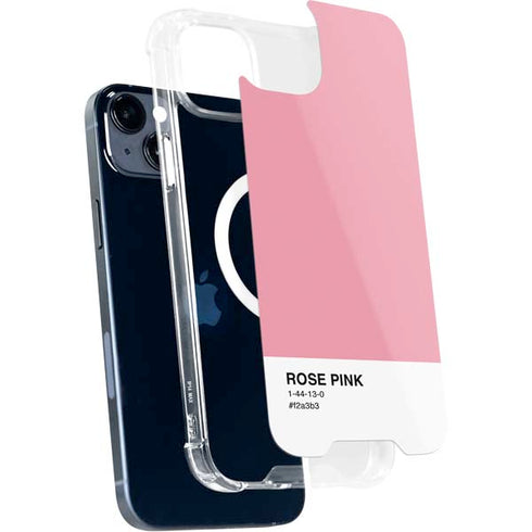 Rose Pink Color Palette iPhone 15 Plus MagSafe Case