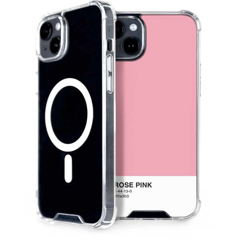 Rose Pink Color Palette iPhone 15 Plus MagSafe Case