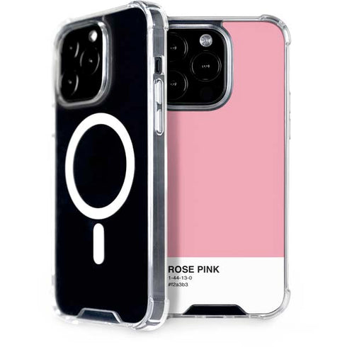 Rose Pink Color Palette iPhone 15 Pro MagSafe Case