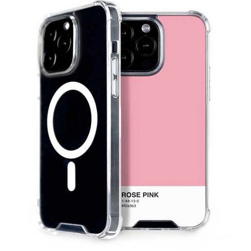 Rose Pink Color Palette iPhone 15 Pro Max MagSafe Case