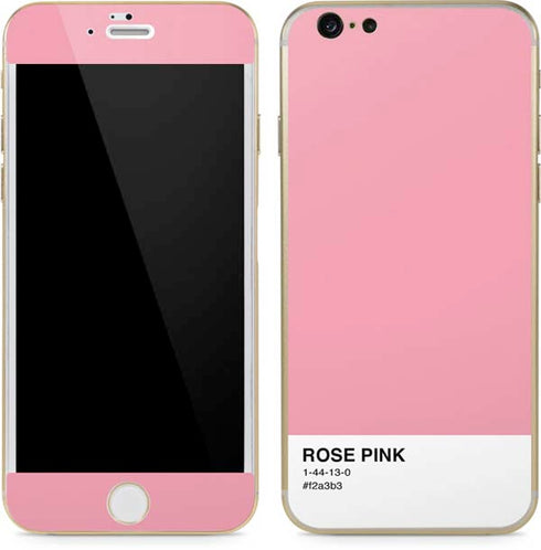 Rose Pink Color Palette iPhone 6/6s Skin
