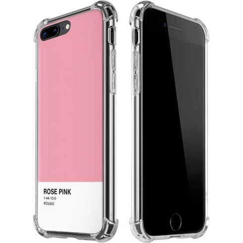 Rose Pink Color Palette iPhone 7/8 Plus Clear Case