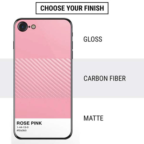 Rose Pink Color Palette iPhone SE (2nd & 3rd Gen) Skin