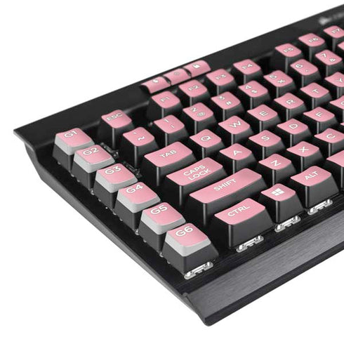 Rose Pink Color Palette K95 RGB PLATINUM Mechanical Gaming Keyboard Skin