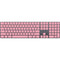 Rose Pink Color Palette Magic Keyboard with Numeric Keypad Skin