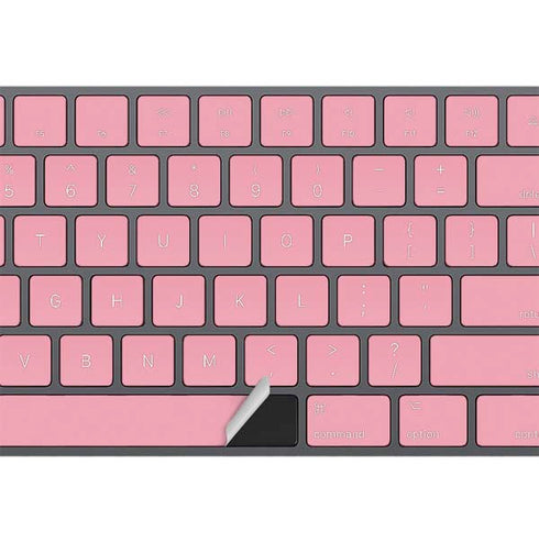Rose Pink Color Palette Magic Keyboard with Numeric Keypad Skin