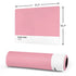 Rose Pink Color Palette Gaming Mouse Pad