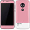 Rose Pink Color Palette Moto E5 Play Skin