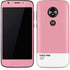 Rose Pink Color Palette Moto E5 Play Skin