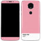 Rose Pink Color Palette Moto E5 Plus Skin