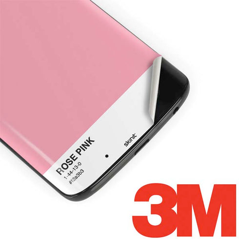 Rose Pink Color Palette Moto G6 Skin