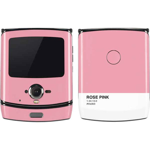 Rose Pink Color Palette Motorola RAZR Skin