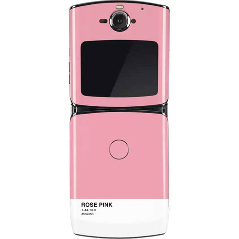 Rose Pink Color Palette Motorola RAZR Skin