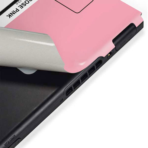 Rose Pink Color Palette Nintendo Switch Bundle Skin