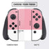 Rose Pink Color Palette Nintendo Switch Bundle Skin